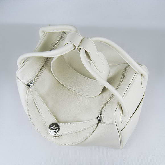High Quality Replica Hermes Lindy 34CM Shoulder Bag Beige - Click Image to Close